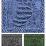 Little Footprint Square Free Knitting Pattern