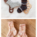 Perfect Newborn Socks Free Knitting Pattern