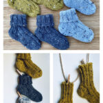 Tiny Toes Baby Socks Free Knitting Pattern