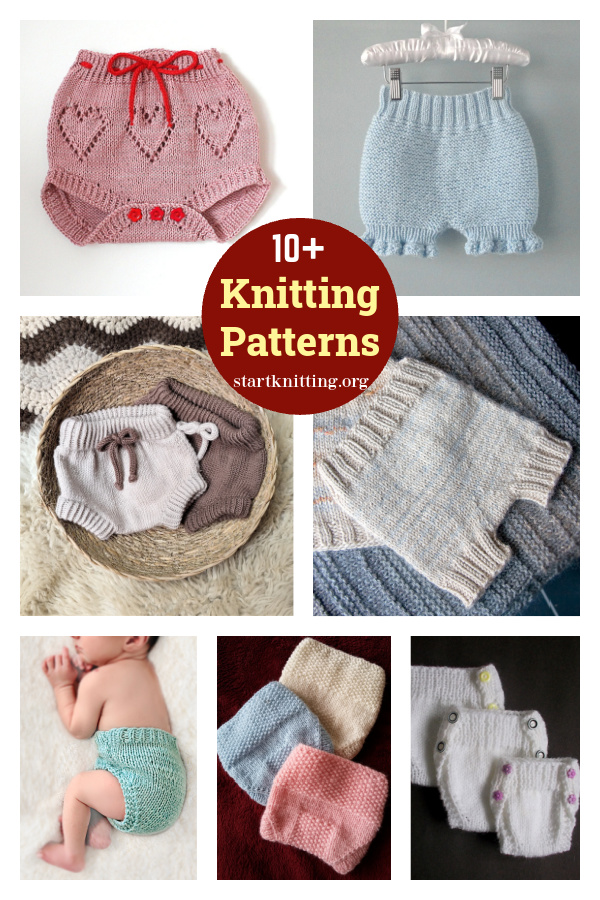 10+ Baby Pants Diaper Cover Knitting Patterns 