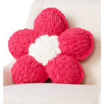 Blossom Pillow Free Knitting Pattern