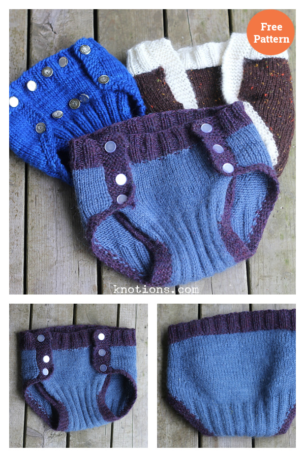 Cascia Diaper Cover Free Knitting Pattern