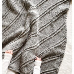 Crossways Throw Free Knitting Pattern