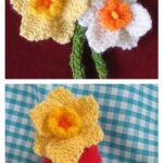 Daffodil Free Knitting Pattern
