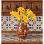 Daffodils Flower Knitting Pattern