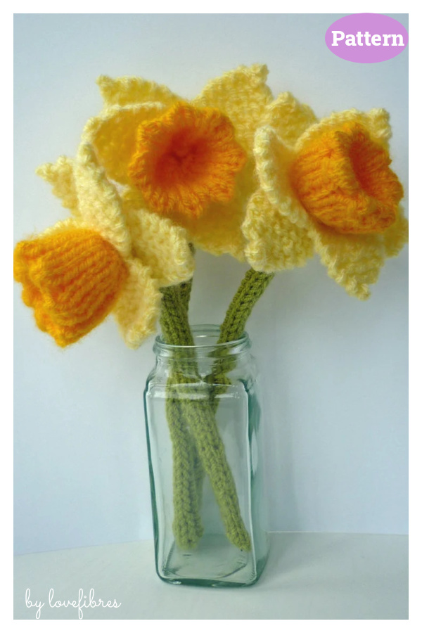 Daffodils Knitting Pattern
