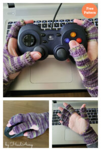 Gaming Gloves Free Knitting Pattern