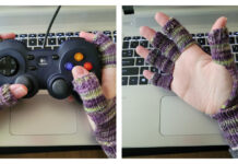 Gaming Gloves Free Knitting Pattern