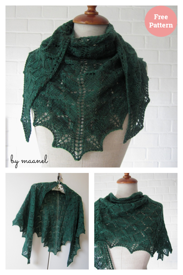Green River Shawl Free Knitting Pattern