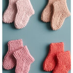 Happy Feet Baby Booties Free Knitting Pattern