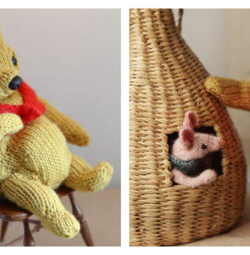 Honey Bear Knitting Pattern