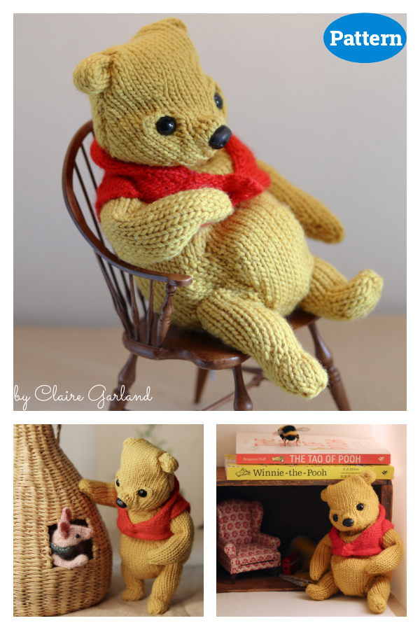 Honey Bear Knitting Pattern