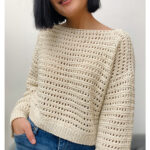 Lacy Sweater Free Knitting Pattern