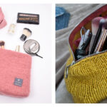 Makeup Bag Free Knitting Patterns