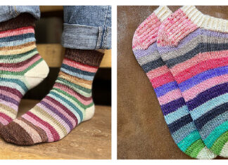 Melbourne Socks Free Knitting Pattern