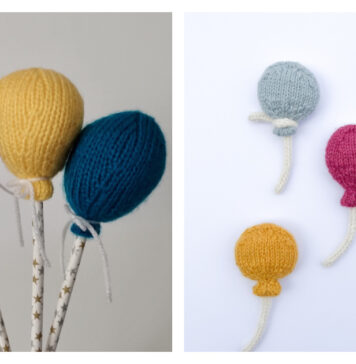Party Balloons Knitting Patterns