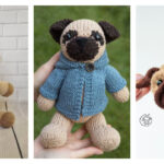 Pug Dog Soft Toy Knitting Patterns