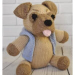 Pug Soft Toy Dog Knitting Pattern