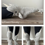 Sea Unicorn Socks Knitting Pattern