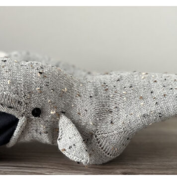 Sea Unicorn Socks Knitting Pattern