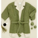 Sophie Textured Waistcoat Free Knitting Pattern