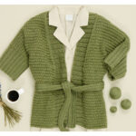 Sophie Textured Waistcoat Free Knitting Pattern