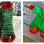 Very Hungry Caterpillar Socks Knitting Patterns