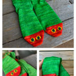 Very Hungry Socks Free Knitting Pattern