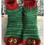 Very Hungry Tube Socks Knitting Pattern