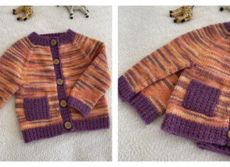 Wren Baby Cardigan Free Knitting Pattern