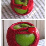 Apple Cozy Free Knitting Pattern