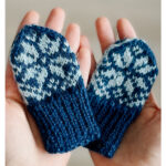 Baby Starlet Mittens Free Knitting Pattern