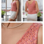 Beija Flor Sleeveless Top Free Knitting Pattern