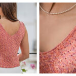 Beija Flor Sleeveless Top Free Knitting Pattern