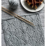 Belgian Waffle Dishcloth Free Knitting Pattern