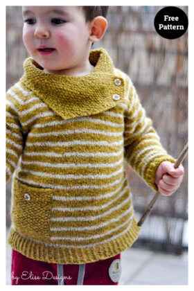 Bihan Heol Kids Sweater Free Knitting Pattern