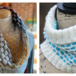 Brick Cowl Free Knitting Patterns