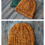 Coral Reef Beanie Hat Free Knitting Pattern