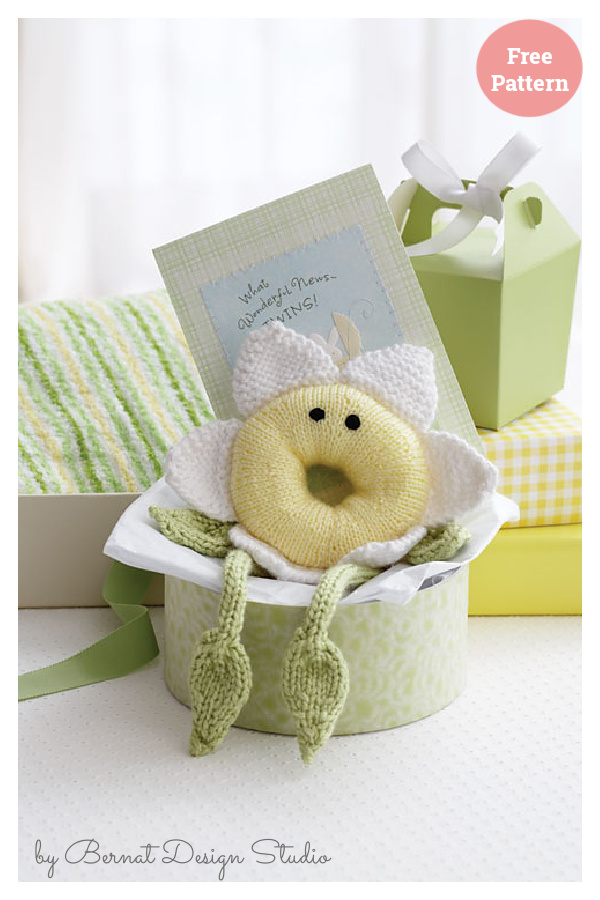 Daisy Toy Free Knitting Pattern