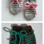 Djevel-Mittens Free Knitting Pattern