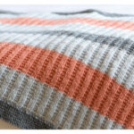 Easy Mae Ribbed Blanket Free Knitting Pattern