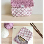 Fair Isle Coin Purse Free Knitting Pattern