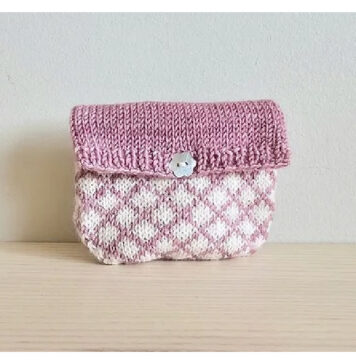 Fair Isle Coin Purse Free Knitting Pattern