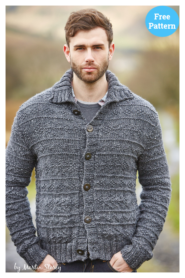 Fell Cardigan Free Knitting Pattern