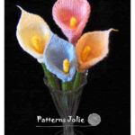 Flower Calla Lily Knitting Pattern