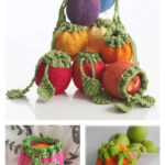 Fruit Cozies Free Knitting Pattern