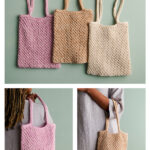 Kit + Caboodle Tote Bag Free Knitting Pattern