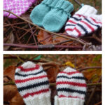 Lilly No-thumb Mittens Free Knitting Pattern