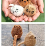 Mini Cat Free Knitting Pattern