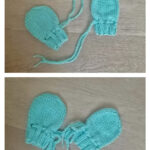 Newborn Mitts Free Knitting Pattern